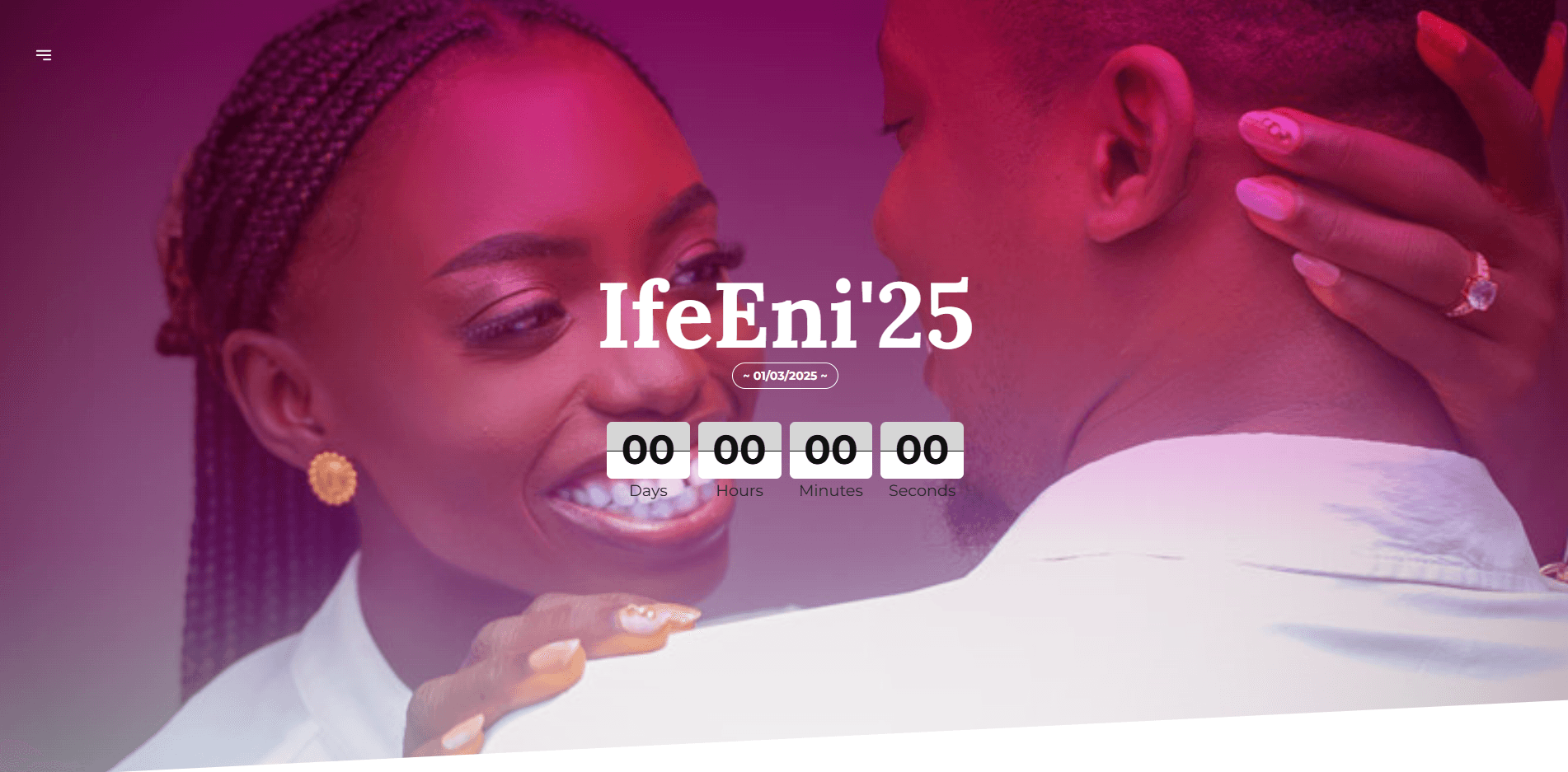 Ifeheni25 Wedding Event